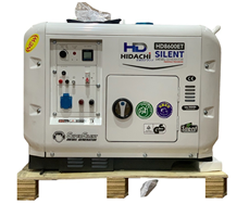 Máy Phát Điện 7Kw Hidachi HD8600ET Siêu Cách Âm
