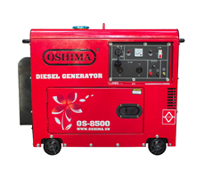 Máy Phát Điện Dầu 7kw Oshima OS-8500 Chính Hãng
