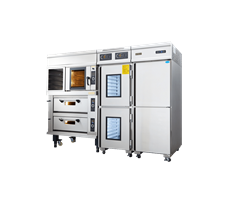 Thiết bị kết hợp làm bánh tươi Sinmag SM2-522H+SM2-704E+Kệ+DC-236S+SD36-C2-T3