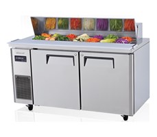 Bàn salad 2 cánh inox Turbo Air KHR15-2