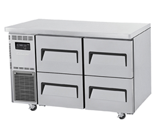 Bàn mát 4 ngăn kéo Turbo Air KUR12-2D-4