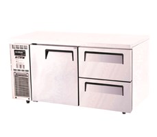 Bàn đông 1 cửa 2 ngăn kéo Turbo Air KUF15-2D-2