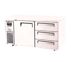 Bàn mát 1 cửa 3 ngăn kéo Turbo Air KUR15-3D-3