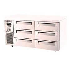 Bàn mát 6 ngăn kéo Turbo Air KUR15-3D-6