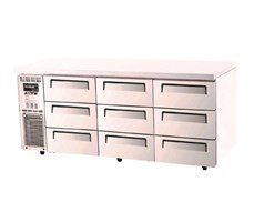 Bàn mát 9 ngăn kéo Turbo Air KUR18-3D-9