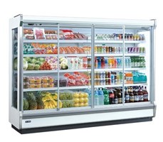 Tủ mát trưng bày nhiều ngăn cửa trượt OPO SMC4D2