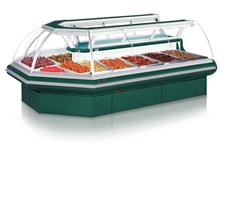 Tủ mát trưng bày thịt dạng vòng OPO E0M1-CS