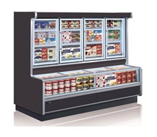 Tủ đông trưng bày nhiều ngăn kết hợp OPO K2G1