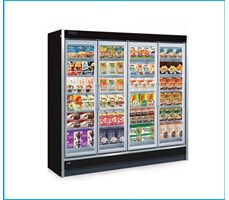 Tủ đông đứng cửa kính trưng bày OPO RIMLR