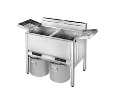 Bếp chiên nhúng đôi dùng gas Rinnai RFA-427G 46L