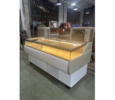 TỦ TRƯNG BÀY THỊT TƯƠI HIỆU OKIWI (Có ngăn trữ lạnh phía dưới)