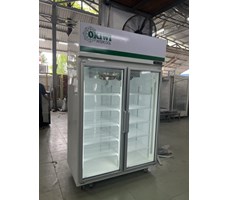 TỦ ĐÔNG 2 CÁNH KÍNH OKIWI NB-1280FD