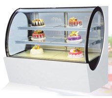 TỦ TRƯNG BÀY BÁNH KEM KÍNH OVAL OKIWI QA740A