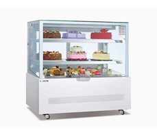 Tủ trưng bày bánh kính vuông Meichu GC-18-S 1M8
