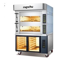 Lò nướng bánh kết hợp tủ ủ Meichu MOE-2412S