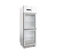Tủ Mát Đứng 2 Cánh Kính Meichu GN550TNG2