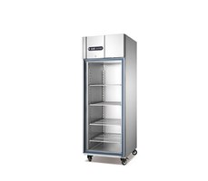 Tủ Đông Đứng 1 Cánh Kính Meichu GN550BTG/S