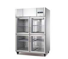 Tủ Mát 4 Cánh Kính Meichu GN1.2TN4