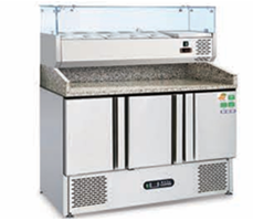 Bàn mát salad 3 cửa Coolmes S903PZ - 390L