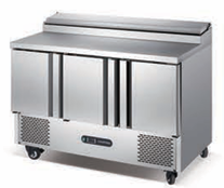 Bàn mát salad 3 cửa Coolmes PS300 - 390L