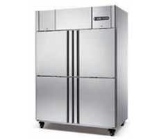Tủ đông 4 cánh đứng inox Coolmes F4