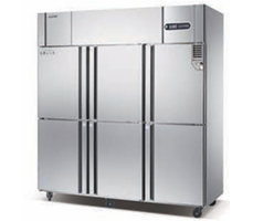 Tủ đông mát 6 cánh đứng inox Coolmes RF6
