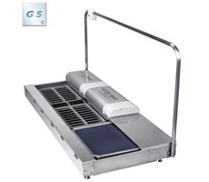 Máy rửa đế giày, máy làm sạch đế giày GS-414DX-L/R