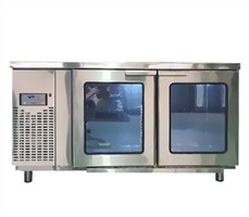 Bàn mát cánh kính Happys có quạt HWA-1500TRGN 1m5
