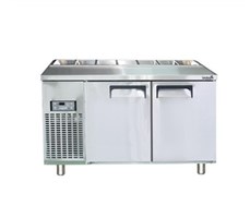 Bàn mát salad 1m2 Happys HWI-1200S-H half khay có quạt