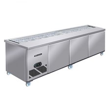 Bàn mát salad sandwich 3 cánh Berjaya BS 3D/SSCF8/Z 2m4