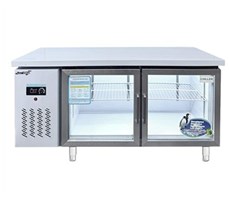 Bàn mát 2 cánh kính Snow Village PLO.25L2CBL 1M5
