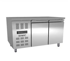 Bàn mát 2 cánh inox Kistem KIS-XFT13R quạt gió