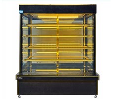 Tủ bánh kem kính vuông 5 tầng dàn lạnh trên Snow Village GB-350-4L-Z5 1M5