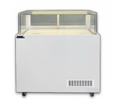 Tủ bánh kem kính vuông 1 tầng Snow Village GB-350-4L-Z1 1M5
