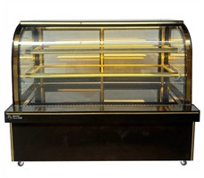 Tủ bánh kem kính cong 3 tầng Snow Village GB-500-4L 1M8