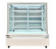 Tủ bánh kem kính vuông 5 tầng Snow Village GB-350-4L.Z5 1M5