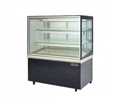 Tủ bánh kem kính vuông Berjaya RCS15SB13-2FB 1M5
