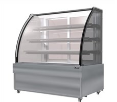 Tủ bánh kem kính cong 4 tầng Sanden Intercool SKK-0707Z 0.7M
