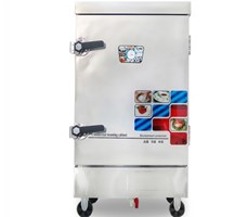 Tủ hấp cơm công nghiệp 12 khay dùng điện 