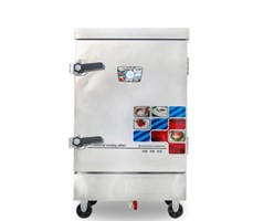 Tủ hấp cơm công nghiệp 8 khay dùng điện