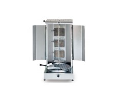 Lò nướng thịt kebab Berjaya KM 3B dùng điện gas kết hợp