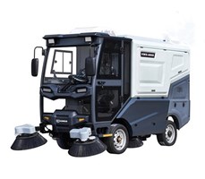 Xe quét rác công nghiệp ngồi lái Kumisai KMS 480S