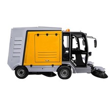 Xe quét rác công nghiệp ngồi lái Kumisai KMS-2000-M (Pin Lithium)