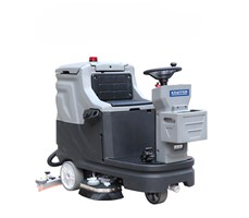 Máy chà sàn liên hợp ngồi lái Kraffer KF668 dùng bình