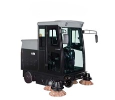 Máy quét rác ngồi lái HiClean A88 dùng bình