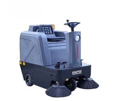 Máy quét rác ngồi lái KRAFFER KF125 dùng bình