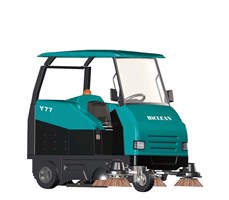 Máy quét rác ngồi lái HiClean Y77 dùng bình