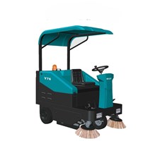 Máy quét rác ngồi lái HiClean Y76 dùng bình