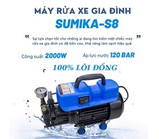 Máy rửa xe cao áp SUMIKA S8
