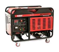 Máy Phát Điện Chạy Dầu 10Kw Koop KDF12000XE